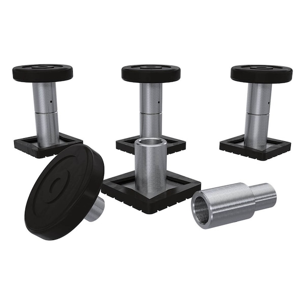 Quickjack 12piece stackable adapter set for 5000TLTLX, 7000TLTLX and 6000ELX series QJ Truck Adapter Kit - main